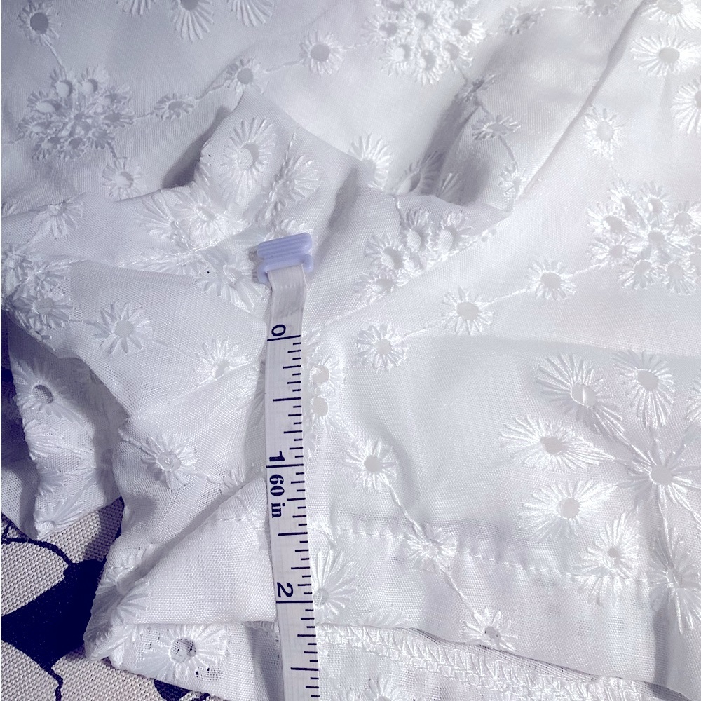 New Crochet white Romper - Picture 11 of 13